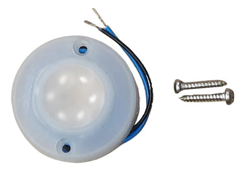 Luz Cortesia 12v - 6 Leds A Prova D'água - Azul 0