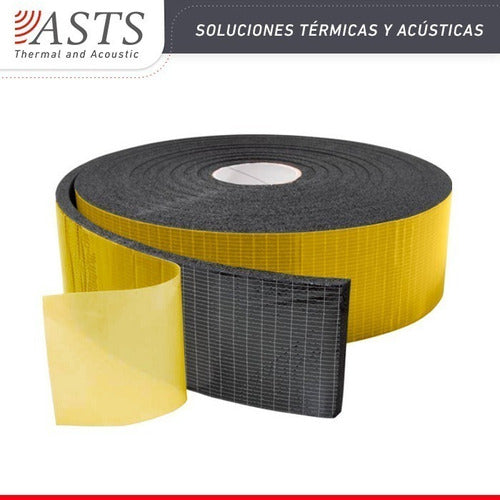 Cinta Aislante Espuma Elastomérica Tipo Armaflex 50mm X 15m 1