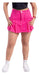 Elasticated High-Waisted Pleated Mini Skirt Shorts Cargo Style 0
