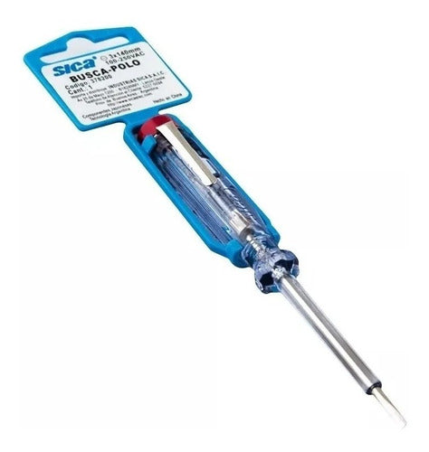 Sica Small Voltage Tester Screwdriver 140mm 220v 0