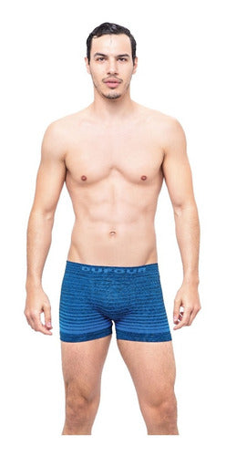 Dufour Boxer X3 11943 Microfiber Seamless Striped 1