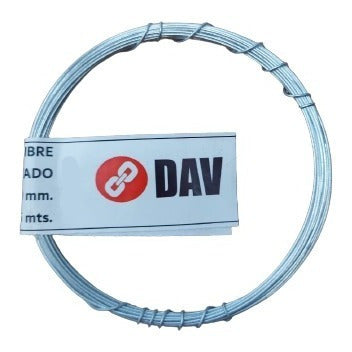 Del Parque Galvanized Wire N16 X 5mt 1.62mm G16/05 for Crafts 1