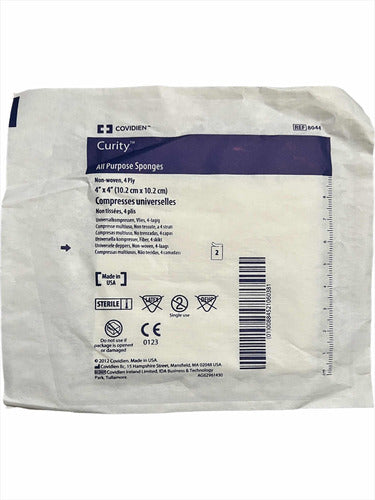 Curity Kendall Covidien Non-Woven Gauze 2u X Packet 2