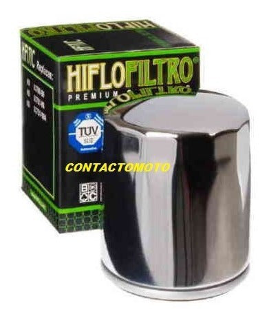 Filtro De Aceite Harley Davidson Sportster All Hiflo Chrome 2