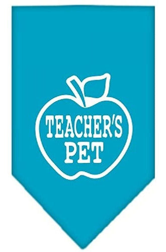 Teachers Dog Screen Print Dog Bandanas 0