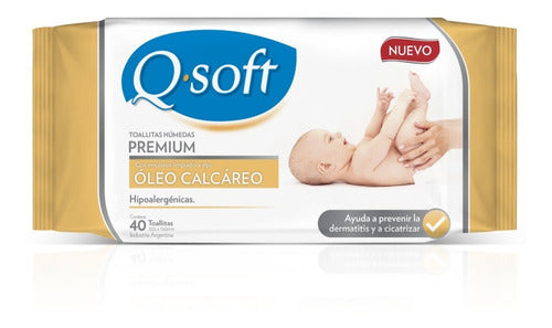 Toallitas Húmedas Premium Óleo Calcáreo (caja Mayorista) 0