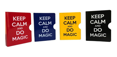 Bazar de Magia Protector Para Estuche De Naipes (Keep Calm And Do Magic) 0