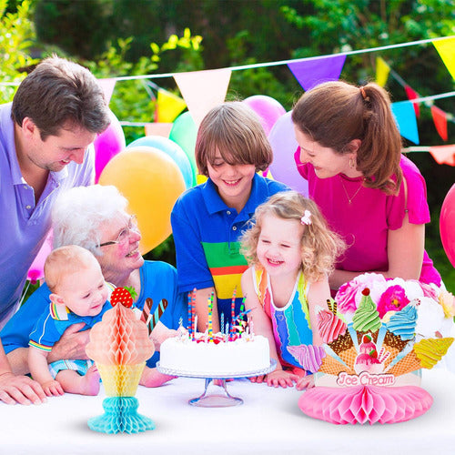 Centro De Mesa Para Fiesta De Cumpleaños O Baby Shower, 6 Me 5