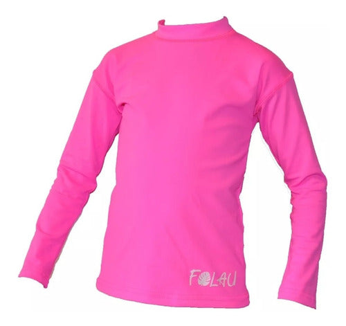 Folau UV50 Sun Protection Lycra Long Sleeve Youth T-Shirt 0