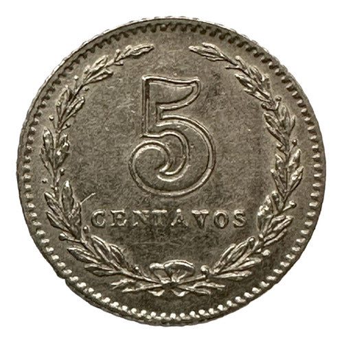 Argentina - 5 Centavos - Año 1910 - Cj #141 - Níquel 1