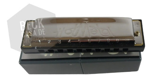 Hohner Hot Metal Harmonicas C, G, A Pack of 3 4