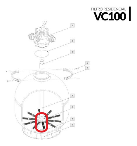 Vulcano VC-100 Blown Filter Collector 130504 1