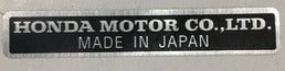 Honda Emblems 50 in Metal! As Originally Came! + Gift 7