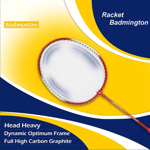 Kit Badminton 2 Raquetes + 12 Petecas C/ Bolsa Kit Completo 2