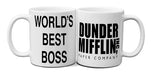 The Office World's Best Boss Ceramic Mug 0