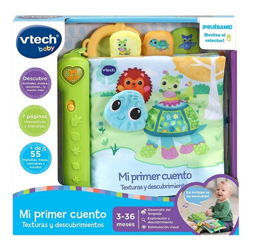 Vtech Soft Baby Book - Interactive Musical Light New 0