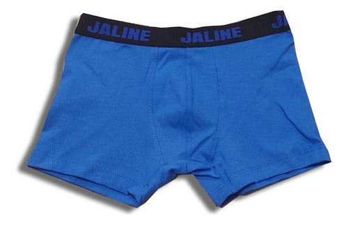 Pack of 3 Jaliné Kids Cotton and Lycra Boxers for Boys 2
