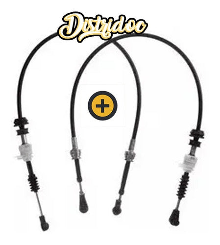 Juego Cables De Selectora Peugeot Boxer Ducato 2.5 2.8 99/02 1