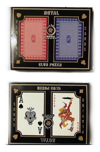 2-Pack Royal Poker Cards Set Table Game Deck Cards 3