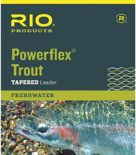 Rio: Powerflex Trout Leaders Línea Pesca 9 Pies 3u. 0