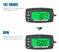 RUNLEADER Digital Hour Meter and Tachometer for Nautical Engines and ATVs 2