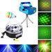 Super DJ Laser Multipoint Light Kit + Flash LED + Magic Ball with MP3 0