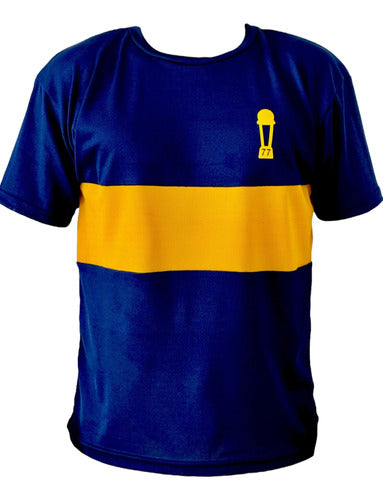 Boca Juniors Intercontinental 1977 Retro Champion T-Shirt 0