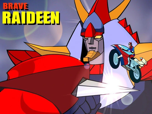 Brave Raideen Serie Completa Similar A Mazinger 0