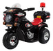 Shine 6V Black Battery Powered Motorcycle CM-SHL1998 0