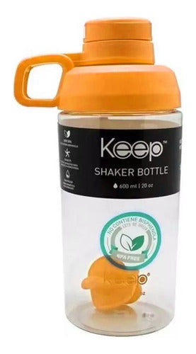 Keep Shaker Bottle 600ml with Blender Ball for Fit Shakes by Kuchen 13