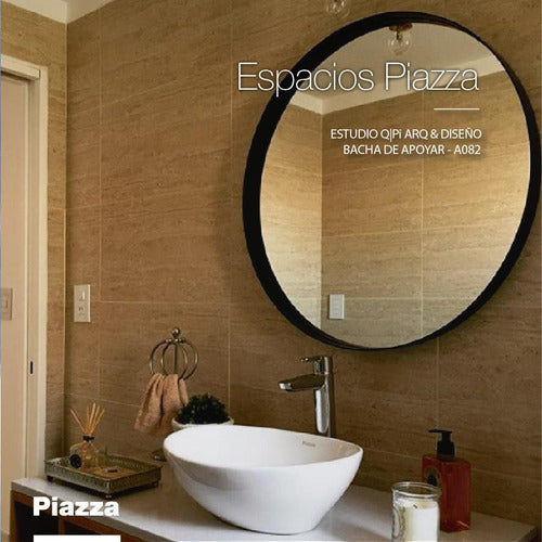Premium Piazza A082 Washbasin Kit with Click Clack Drain Stopper 4