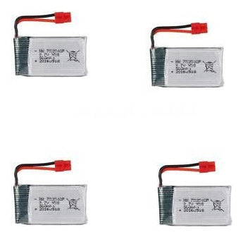 Syma X5HW X5HC 4pcs X5HW-11 3.7V 500mAh LiPo Battery 1