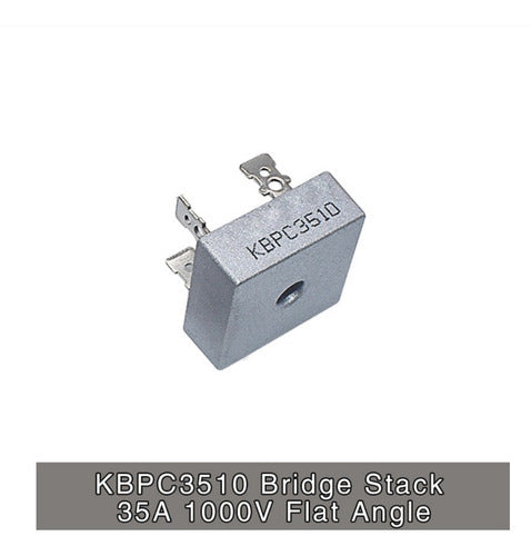 Puente Rectificador Kbpc3510 1000v 35a Itytarg 0