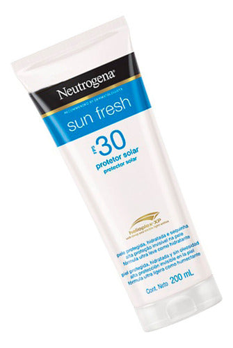 Neutrogena Sun Fresh Protector Solar Crema FPS 30 200ml 3