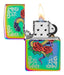 Zippo Genuine Lighter Model 48395 Rose Snake Design Warranty 3