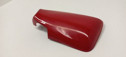 Cacha Exterior Espejo Izq Vw Golf 95/98 Roja Con Detalle 2