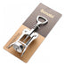 Manual Double Wing Wine Corkscrew Opener Stainless Steel 8