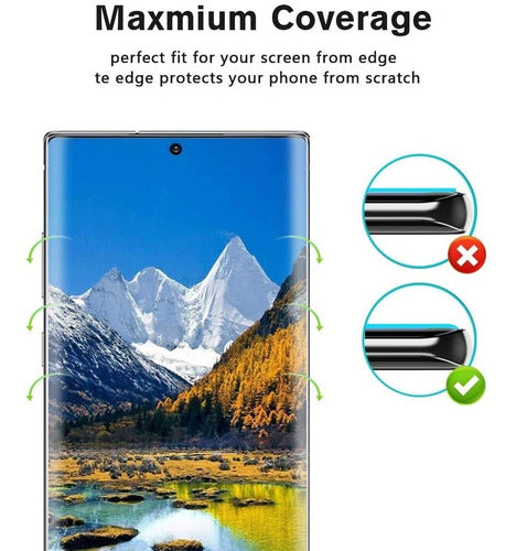 Vidrio Templado+lente Camara 9h Para Samsung Note 20 Ultra 4