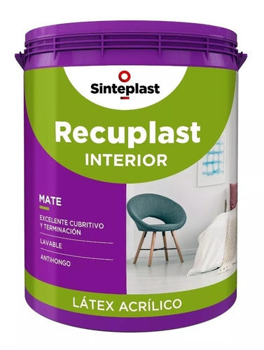 Recuplast Latex Interior Washable 10L Sinteplast Premium Matte 0