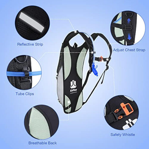 KUYOU Hydration Pack with Hydration Bladder 1