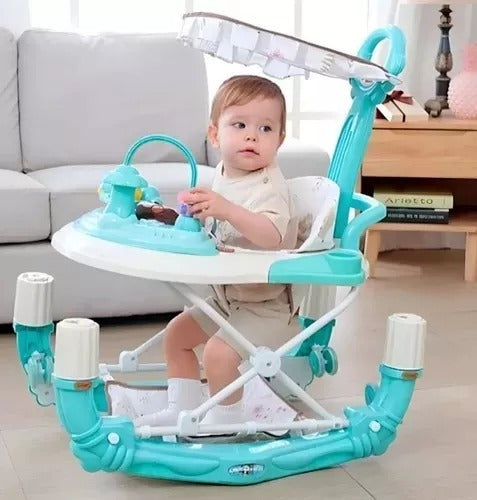 Nathan Imperio Deluxe Baby Walker with Sound and Lights - Rocking System 1