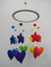 Nahuel Fulleda Montessori Baby Crib Mobile with Hearts and Stars - Handmade 4