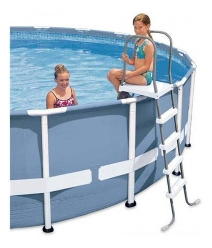 Escalera Para Piscina Intex 132 Cm, Acuarela 1