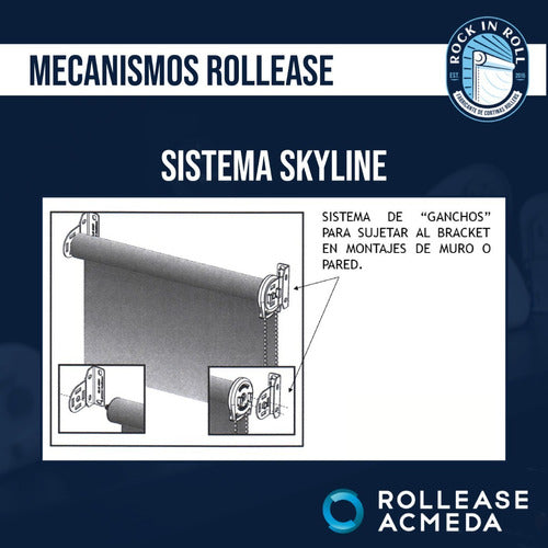 RollEase Roller Shade System 38mm Plastic Chain 15