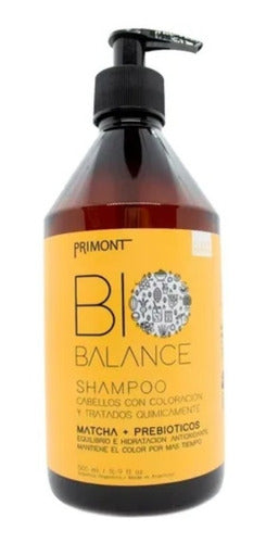 Primont Shampoo Vegano Para Pelo Teñido Y Dañado - 500ml 0