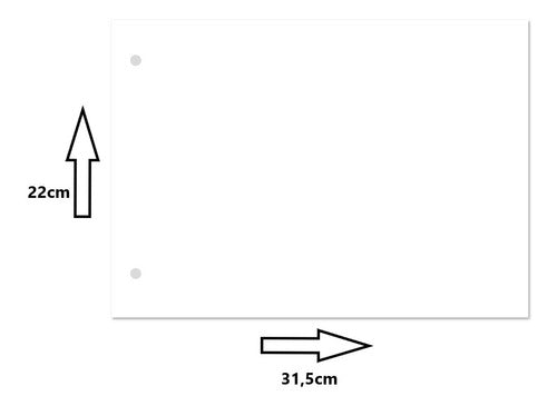 Norpac A5 Landscape Replacement Paper X48 Sheets 1