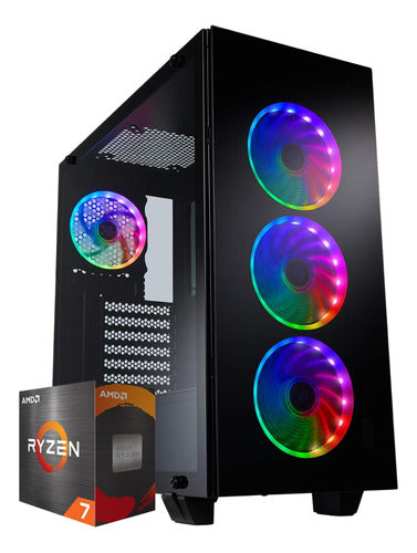 Equipo Pc Gamer Amd Ryzen 7 8 Nucleos 32gb 1tb Nvme Vega 8 0