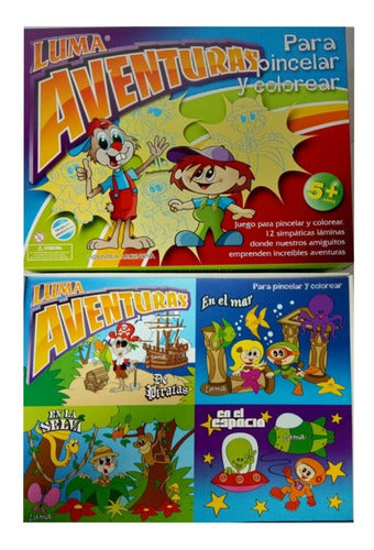 Luma Aventura Coloring and Painting Box 0