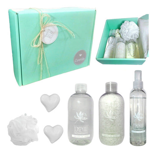 Zen Jasmine Spa Aroma Relaxation Gift Box Set - Perfect for a Moment of Tranquility - Set Caja Regalo Gift Box Kit Zen Jazmín Spa Aroma N38 Relax