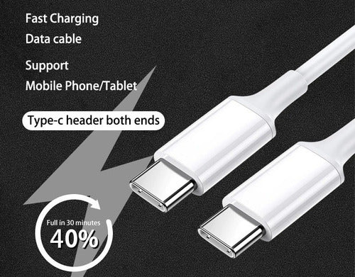 Legatus Fast Charge USB Type C to Type C Cable for Samsung Z Flip 2 3 4 6